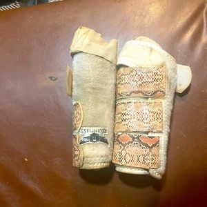 Relentless snake print leg wraps sz med